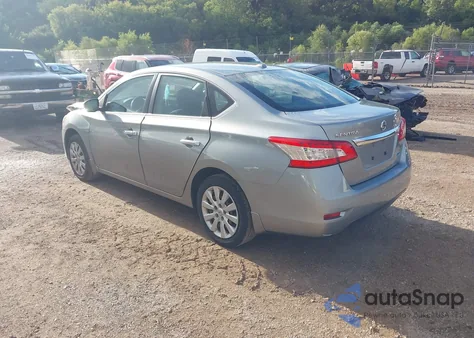 2014 Nissan Sentra Sv from USA, damaged, VIN 3N1AB7AP1EY275749